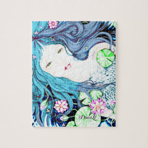 Puzzle Sirena azul