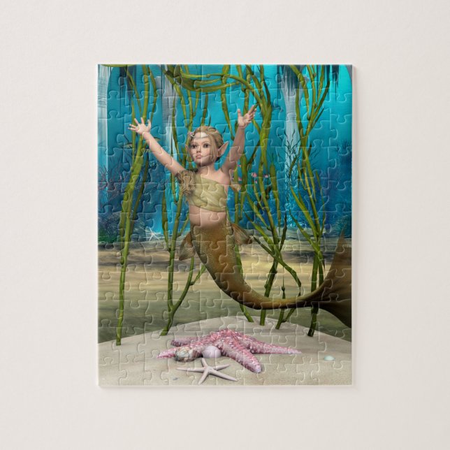 Puzzle Sirena Bebé (Vertical)