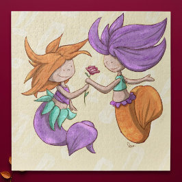 Puzzle Sirena de aniversario