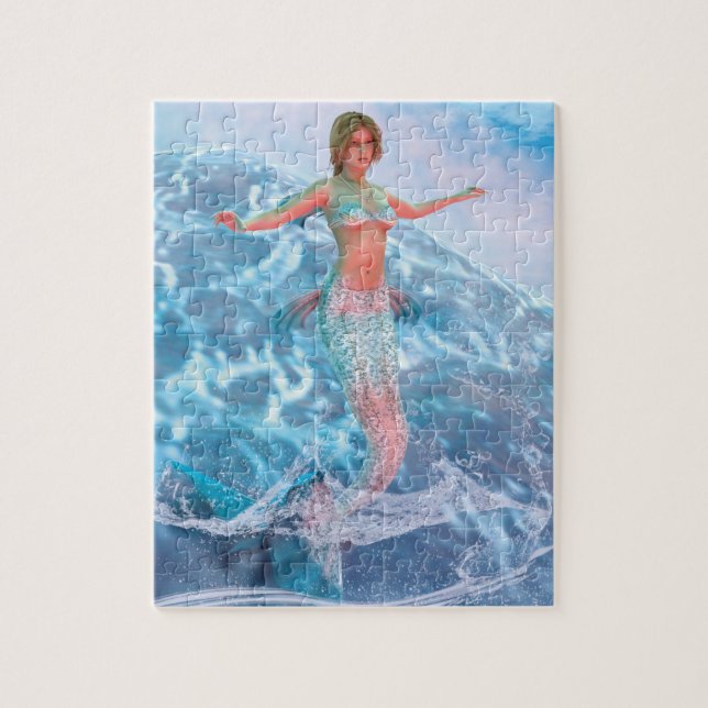 Puzzle Sirena de Fantasía (Vertical)