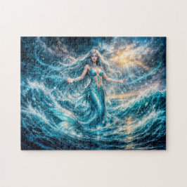 Puzzle Sirena de Fantasía Dinámica en Mágico Océano Radia
