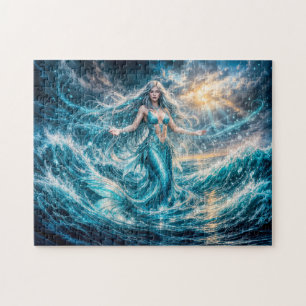 Puzzle Sirena de Fantasía Dinámica en Mágico Océano Radia