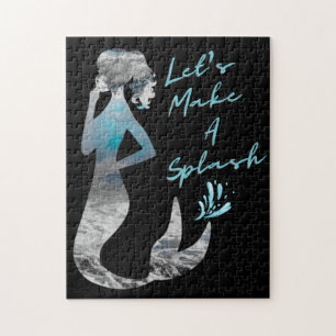 Puzzle Sirena del Océano Vamos a Hacer una Salpicadura