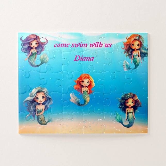 Puzzle Sirena Encantadora  (Horizontal)
