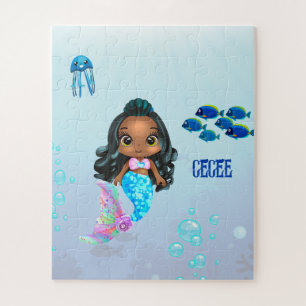 Puzzle Sirena personalizada