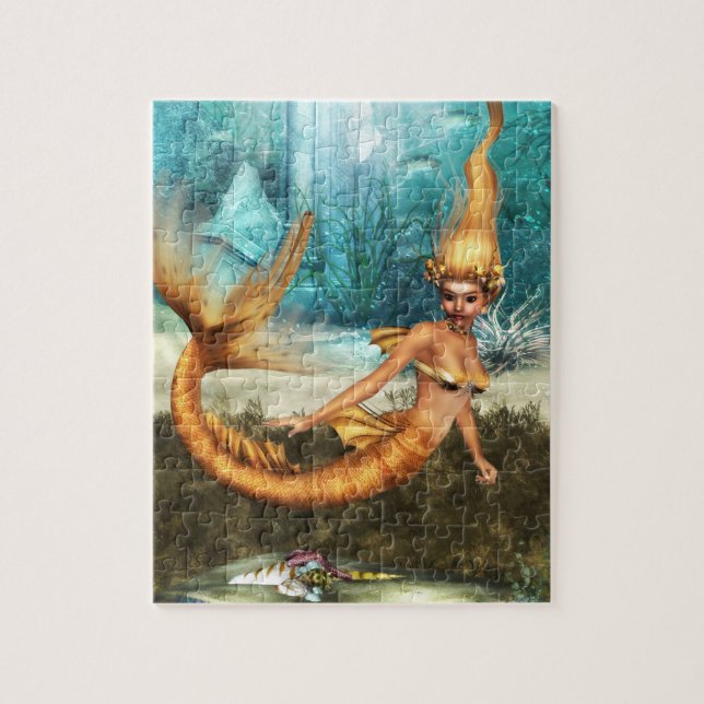 Puzzle Sirena rubia (Vertical)