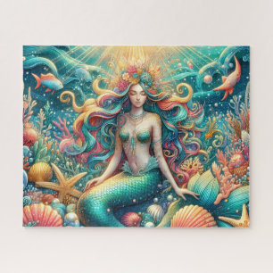 Puzzle Sirena Subacuática