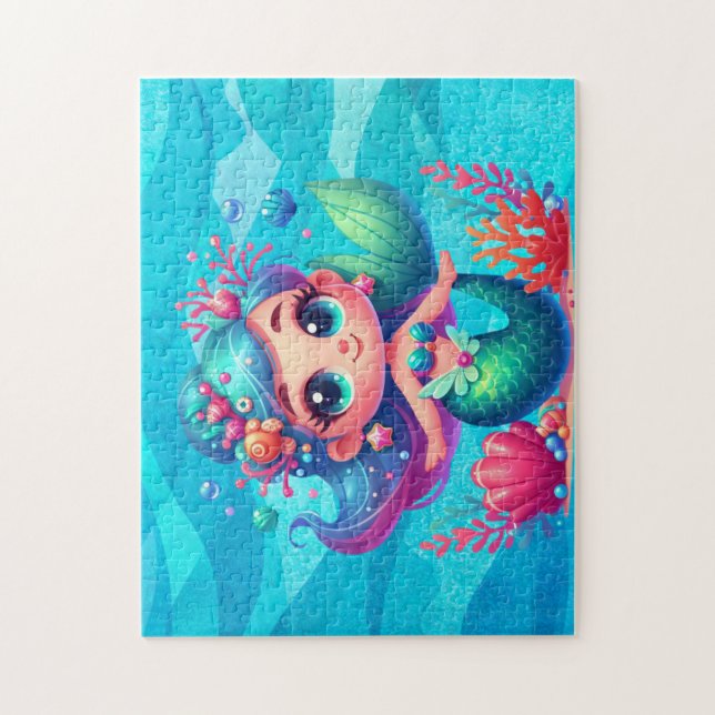 Puzzle Sirena submarina (Vertical)