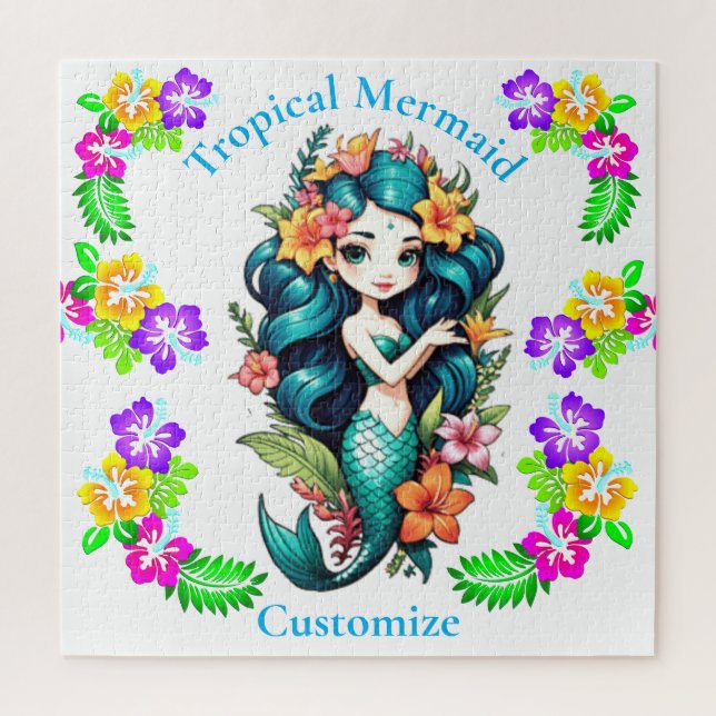 Puzzle Sirena Tropical Thunder_Cove (Vertical)