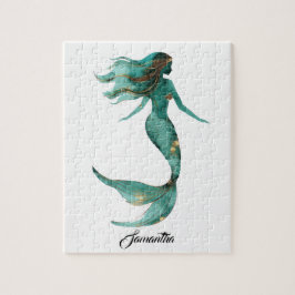 Puzzle Sirena turquesa
