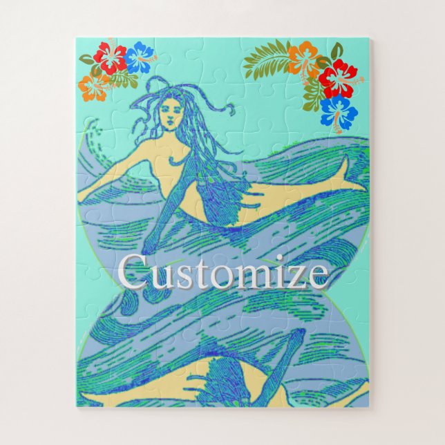 Puzzle Sirena Vintage Waveriding Thunder_Cove (Vertical)