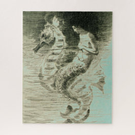 Puzzle Sirena y caballito de mar (Iglesia de Federico)