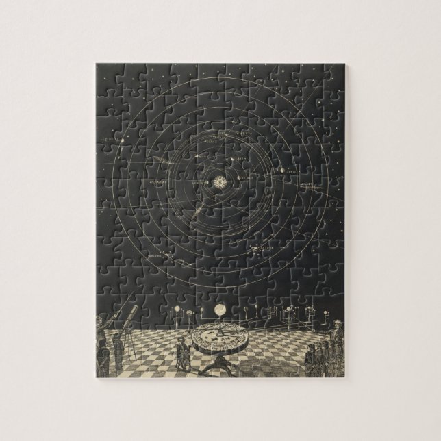 Puzzle Sistema solar (Vertical)