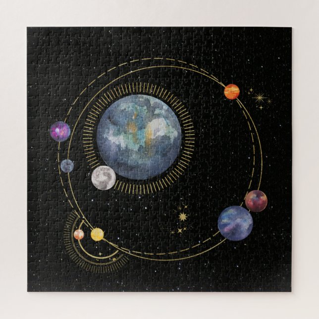 Puzzle Sistema solar.3 (Vertical)