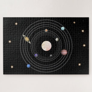 Puzzle Sistema solar grande