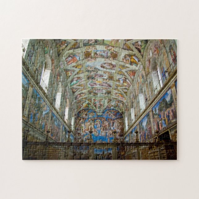 Puzzle sistine chapel west (Horizontal)