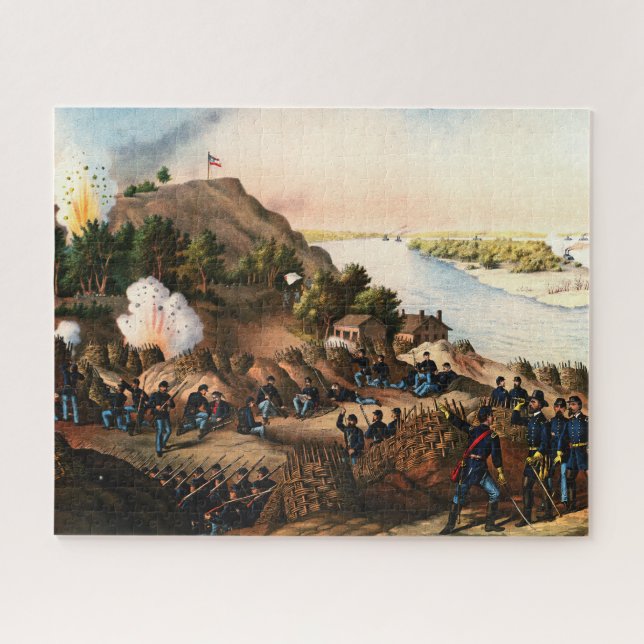 Puzzle Sitio de Vicksburg Ulysses S. Grant 1888 (Horizontal)