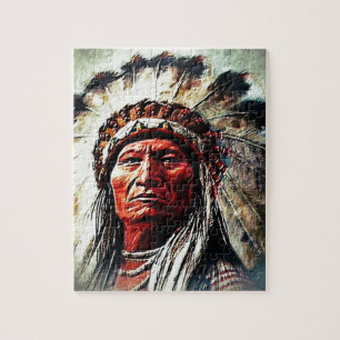 Puzzle Sitting Bull