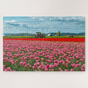 Puzzle Skagit Valley Tulip Spring