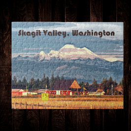 Puzzle Skagit Valley WA Farm Mount Baker