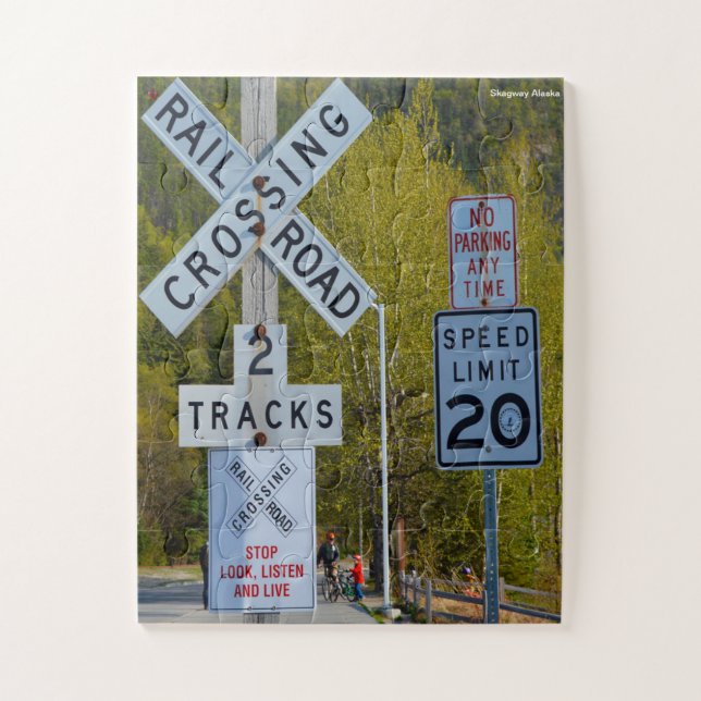 Puzzle Skagway Alaska (Vertical)