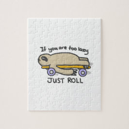 Puzzle Skateboarding de la pereza