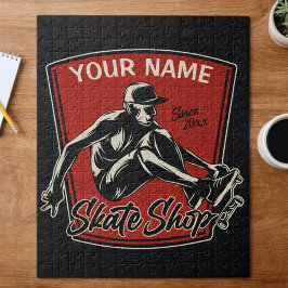 Puzzle Skateboarding personalizada