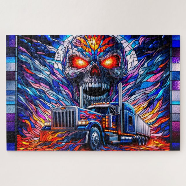 Puzzle Skull Art (Horizontal)