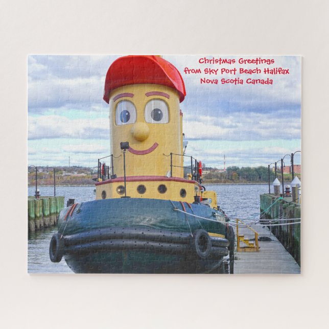 Puzzle Sky Port Beach Halifax Nova Scotia Canada. Jigsaw (Horizontal)