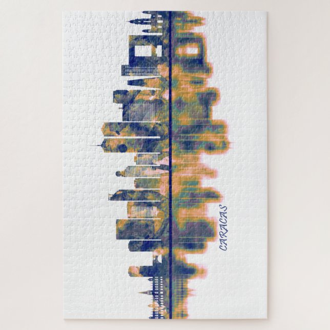 Puzzle Skyline de Caracas (Vertical)