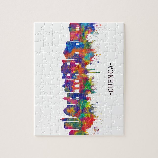 Puzzle Skyline de Cuenca (Vertical)