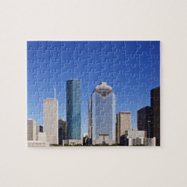 Puzzle Skyline de Houston (Horizontal)