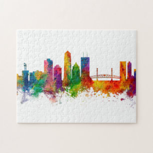 Puzzle Skyline de Jacksonville Florida