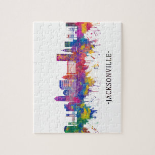 Puzzle Skyline de Jacksonville Florida