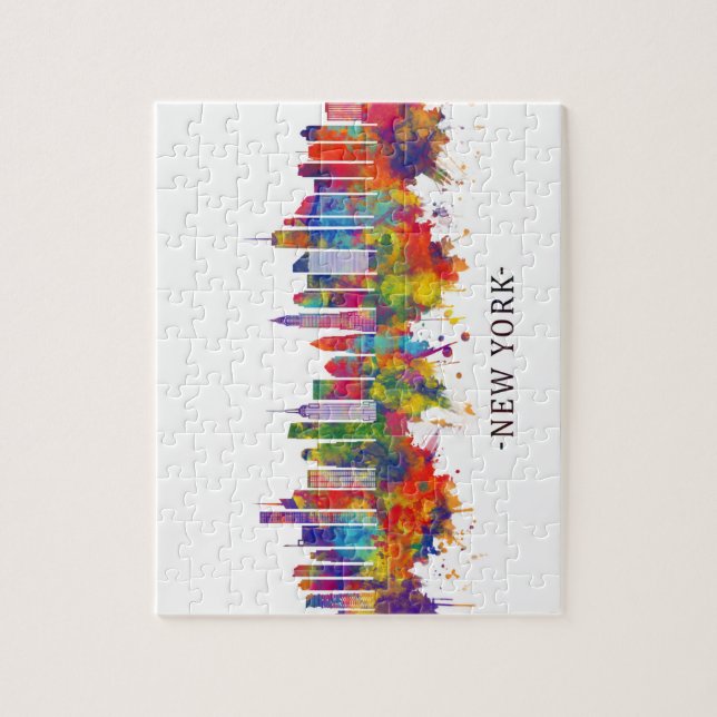 Puzzle Skyline de Nueva York (Vertical)
