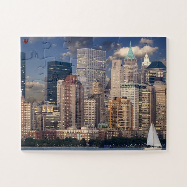 Puzzle Skyline de Nueva York (Horizontal)