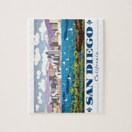 Puzzle Skyline de San Diego