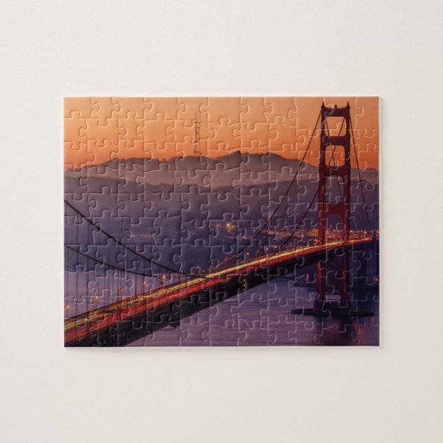 Puzzle Skyline de San Francisco | Puente Gloden Gate (Horizontal)
