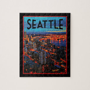 Puzzle Skyline de Seattle