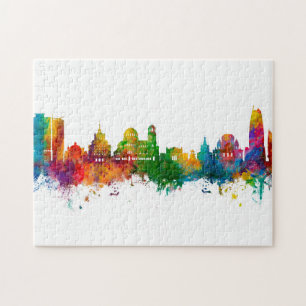 Puzzle Skyline de Sofia Bulgaria
