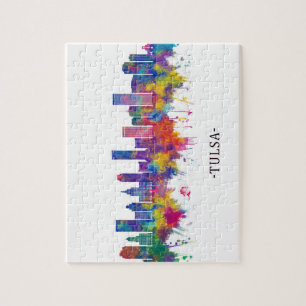 Puzzle Skyline de Tulsa Oklahoma