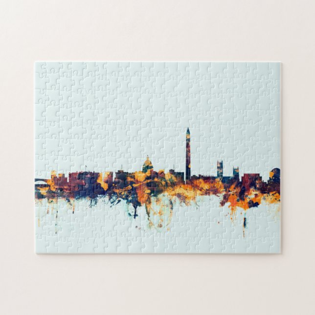 Puzzle Skyline de Washington DC (Horizontal)