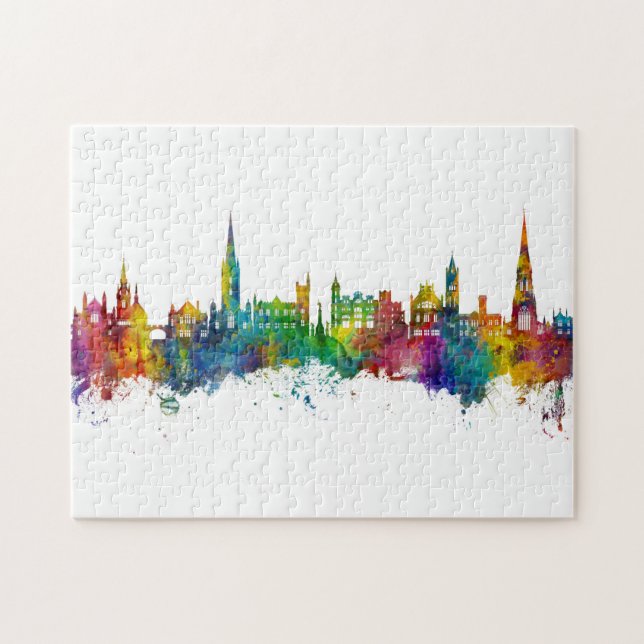 Puzzle Skyline Derry Northern Ireland (Horizontal)