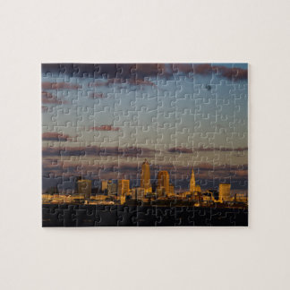 Puzzle Skyline Panoramic Cleveland