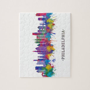 Puzzle Skyline Philadelphia Pennsylvania