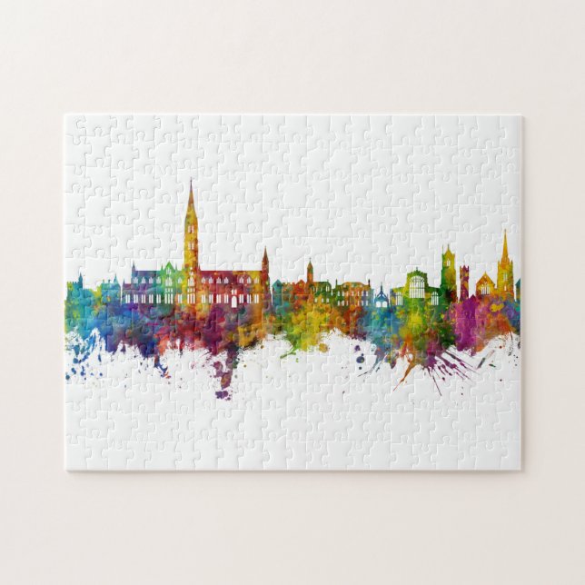 Puzzle Skyline Salisbury England (Horizontal)