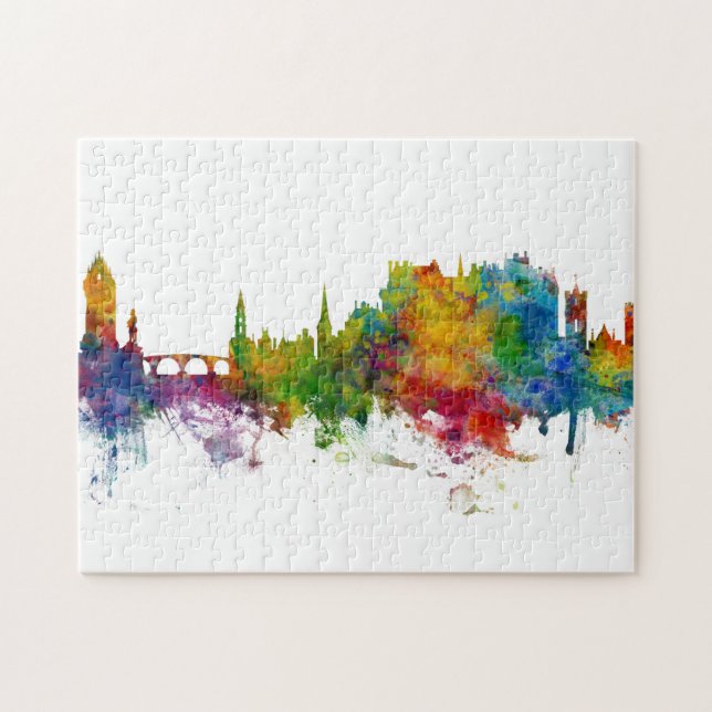 Puzzle Skyline Stirling Scotland (Horizontal)