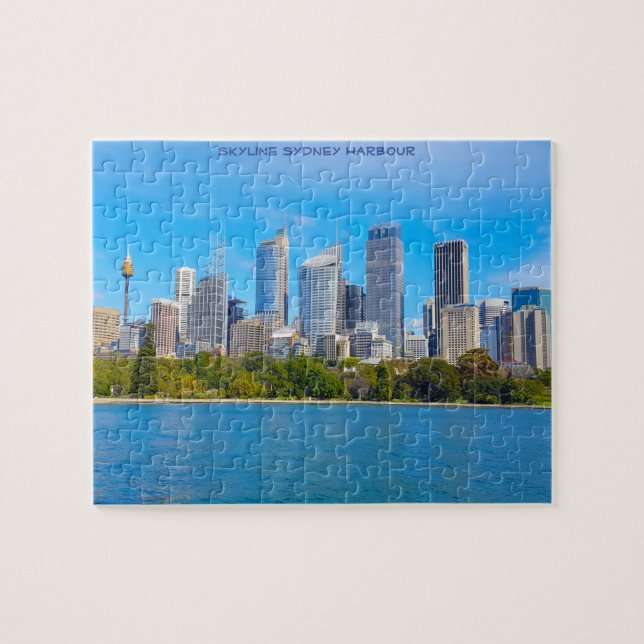 Puzzle Skyline Sydney Harbour Australia (Horizontal)