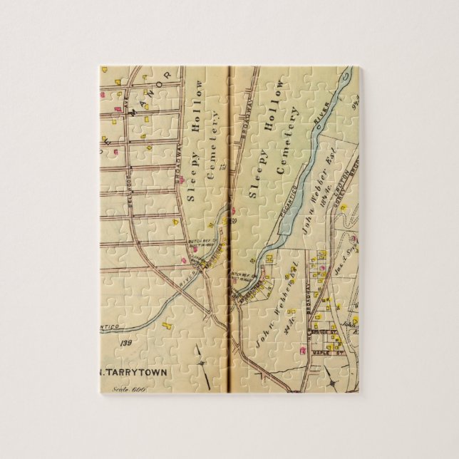 Puzzle Sleepy Hollow, Nueva York (Vertical)