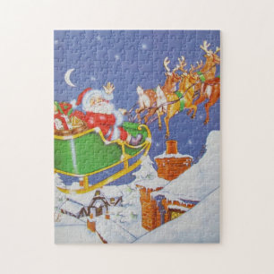 Puzzle Sleigh de Santa Vieja
